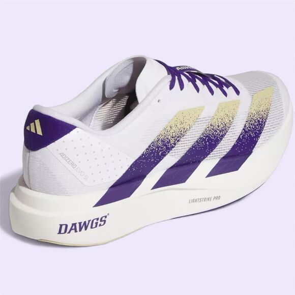 Adidas Adizero Evo SL Washington Huskies PE Running Shoes (JH6206) Men’s Size 13 - Picture 2 of 11